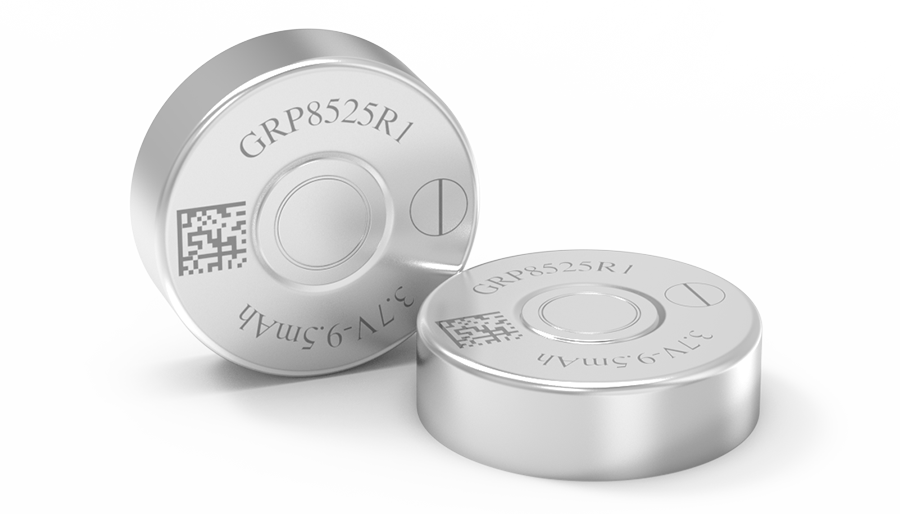 GRP8525R1 3.7V鋰離子紐扣電池